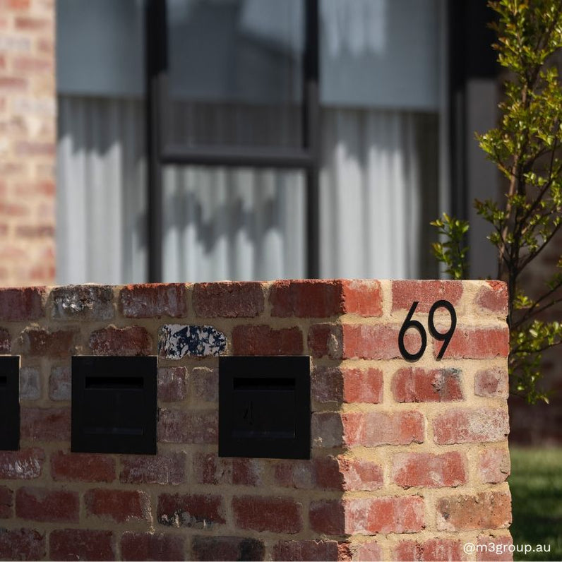 Chelsea Brick Front Open Letterbox