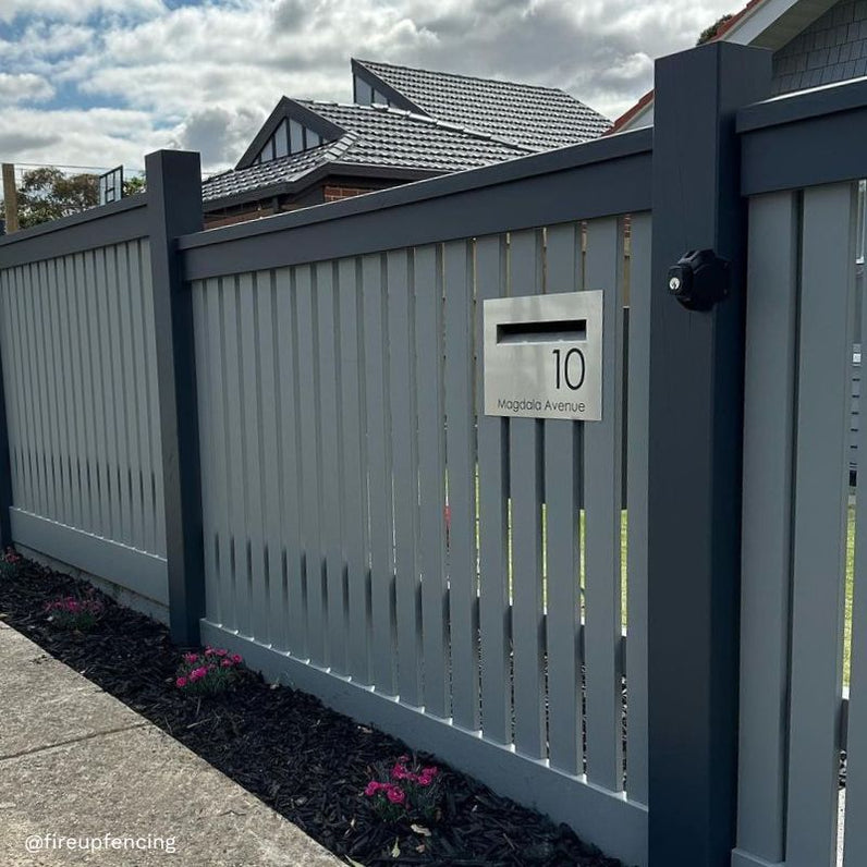 Custom Address Decal Sticker - Medium