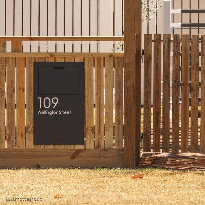 Custom Address Decal Sticker - Large