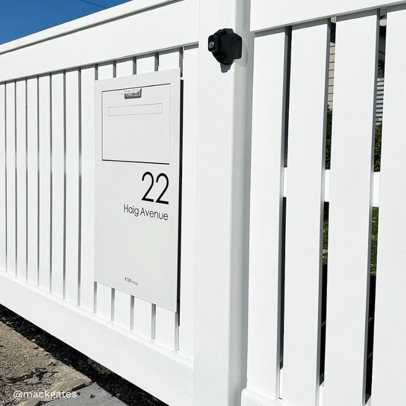 Custom Address Decal Sticker - Large