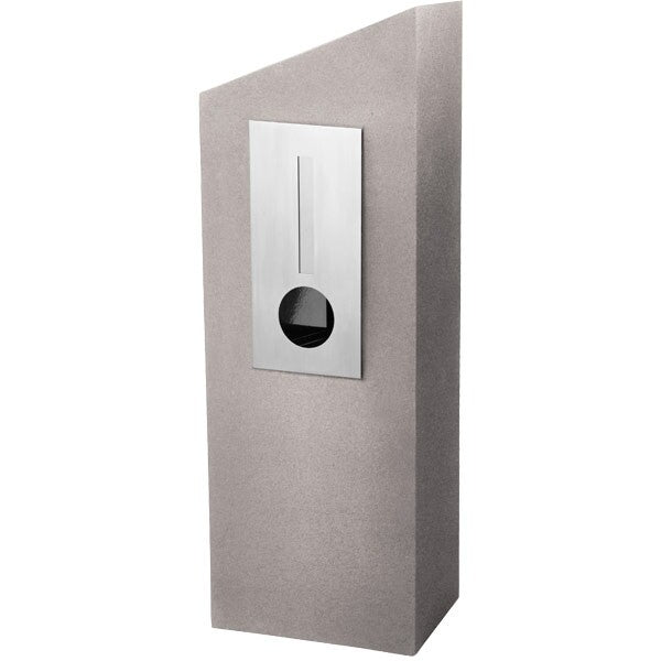 Barcelona Pillar Letterbox - Mocca