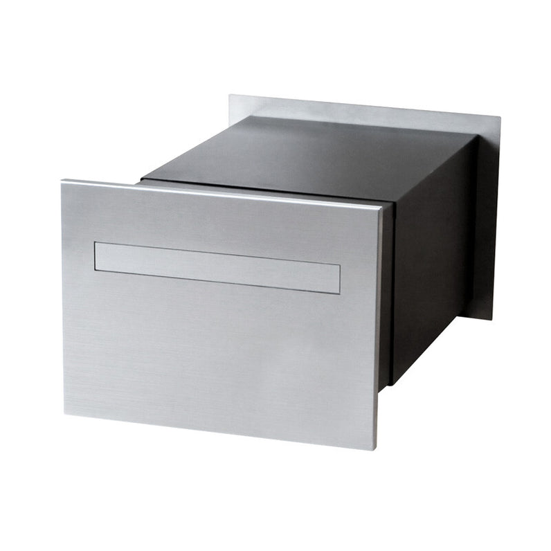 Torino Brick Letterbox - Stainless Steel