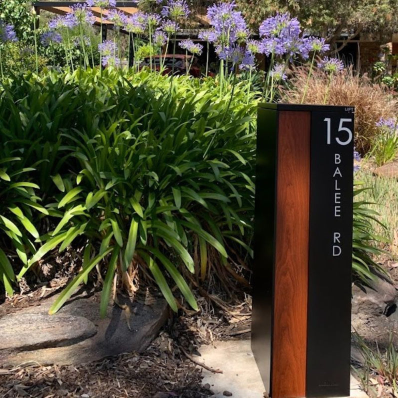 Custom Address Decal Sticker - Vertical