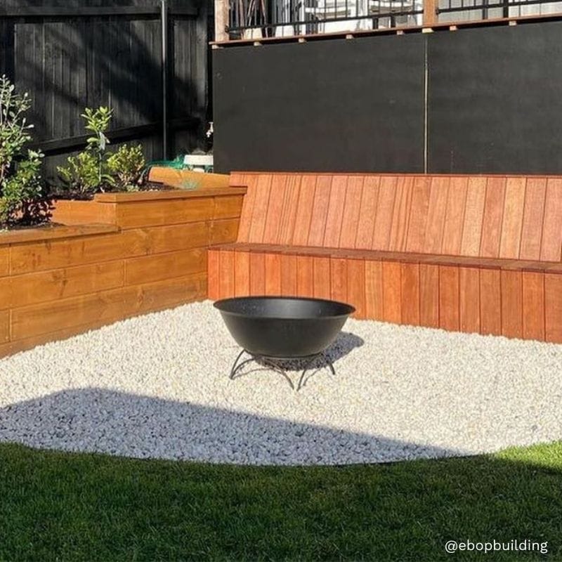 Arizona 90 Black Fire Pit