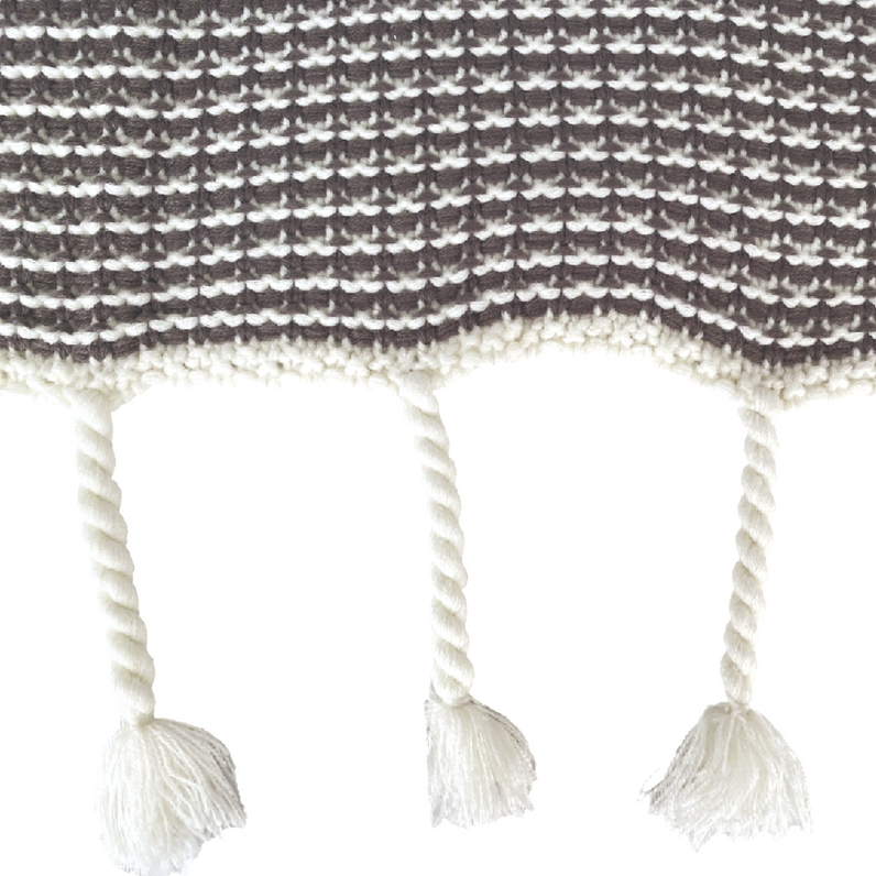 Waffle Knit Throw Blanket