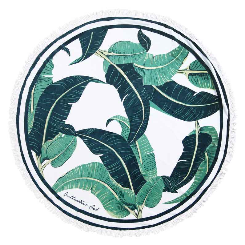 Bahamas Round Beach Towel