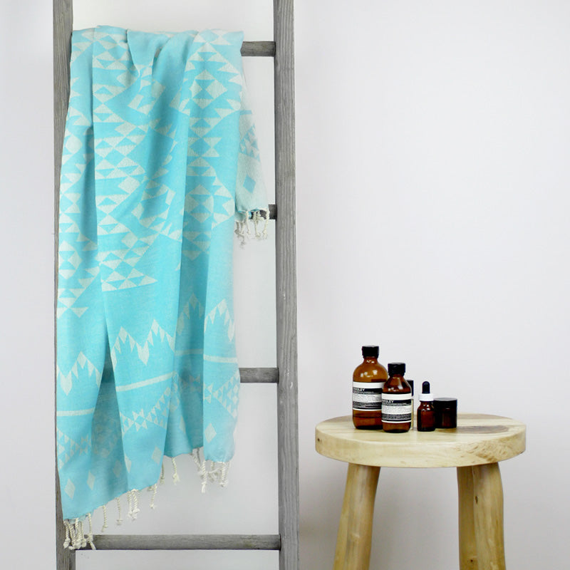 Santorini Beach Towel