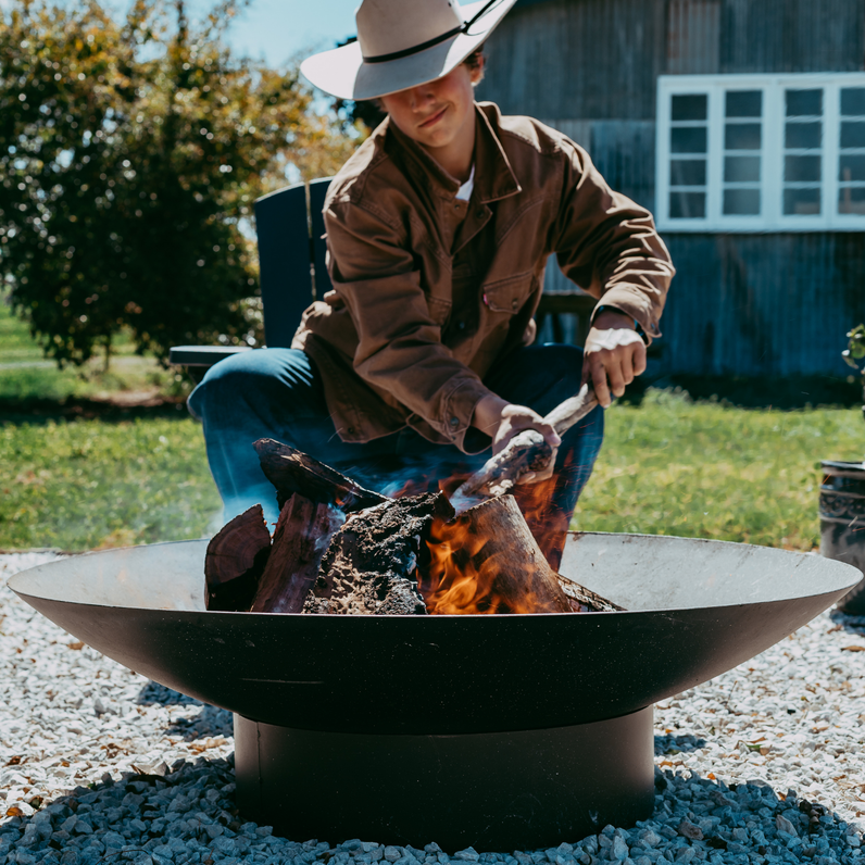 Tucson 100 Black Fire Pit