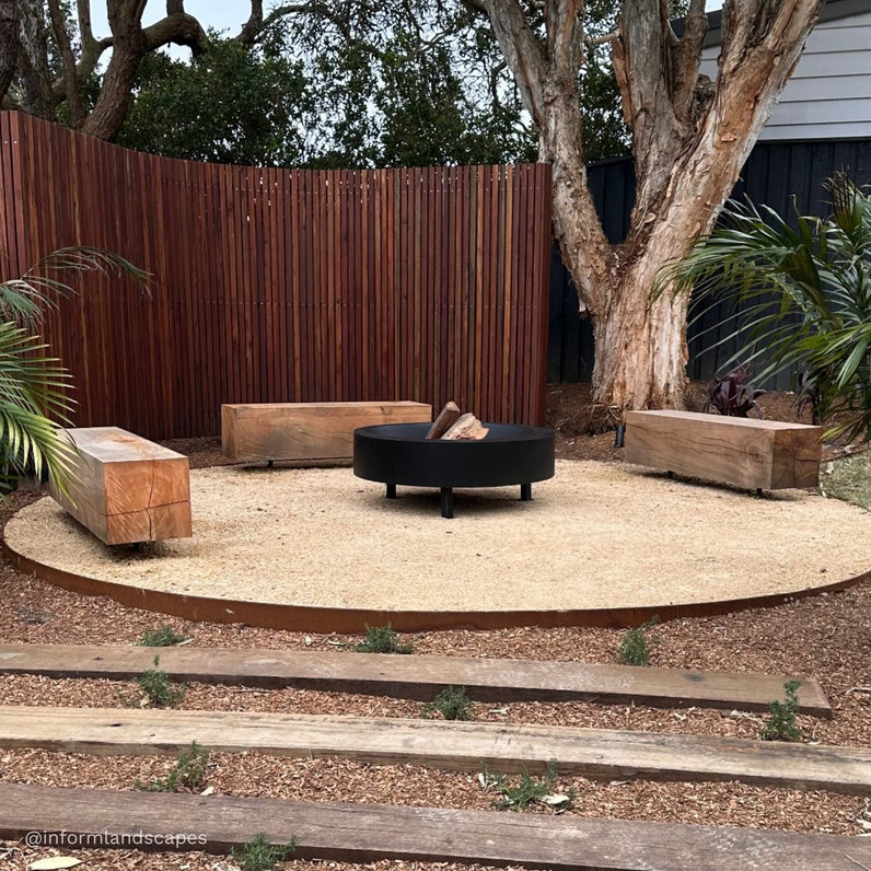 Montana 100 Black Fire Pit