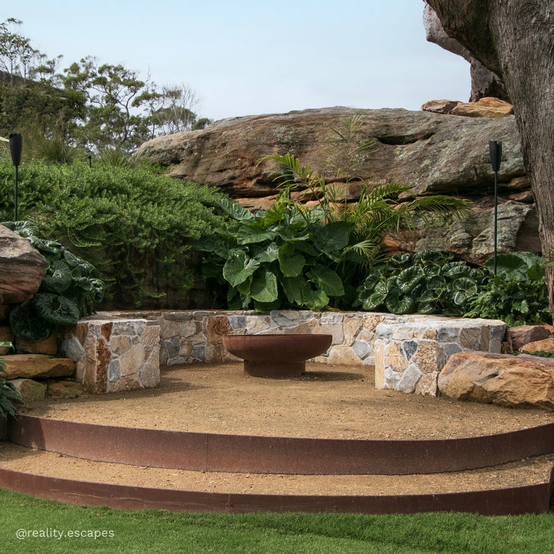 Phoenix 80 Rust Fire Pit