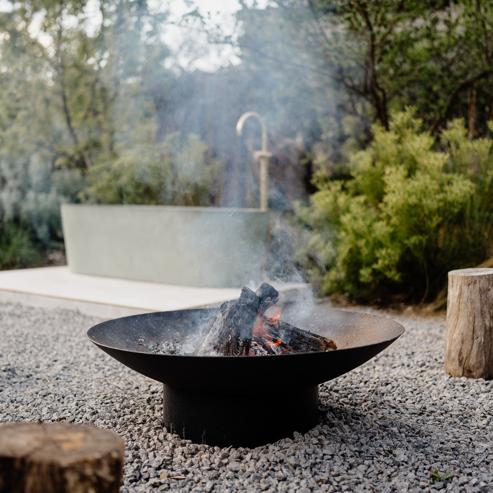 Tucson 90 Black Fire Pit