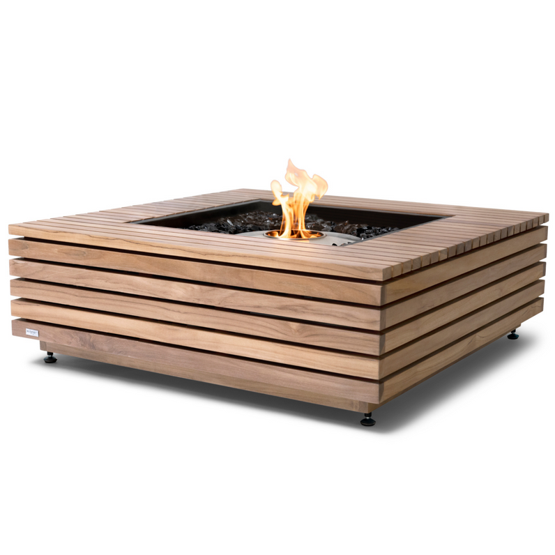 Base 40 Ethanol Fire Pit - Teak