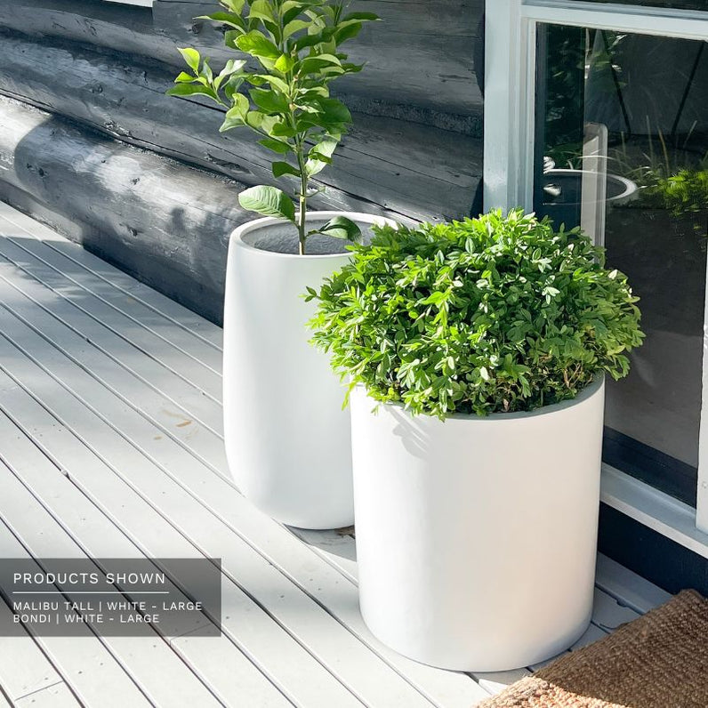 Bondi Plant Pot - White