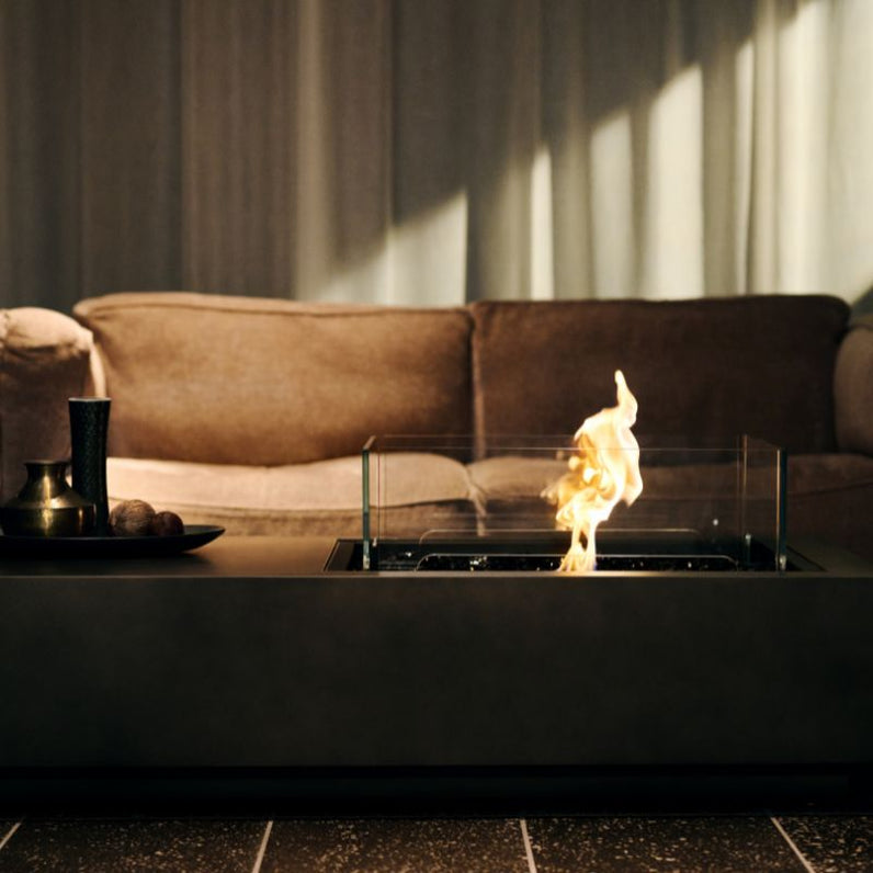 Manhattan Ethanol Fire Table - Graphite