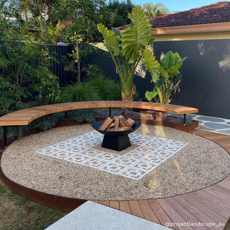 Marrakesh 80 Black Fire Pit