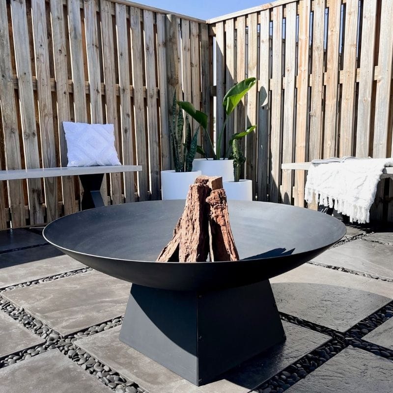 Marrakesh 90 Black Fire Pit