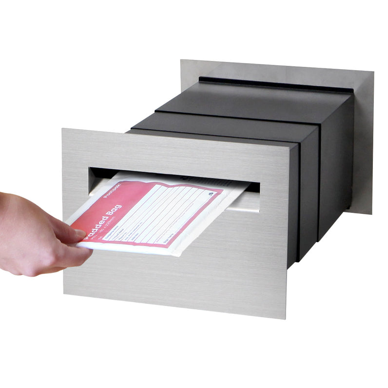 Chelsea Brick Letterbox - Stainless Steel