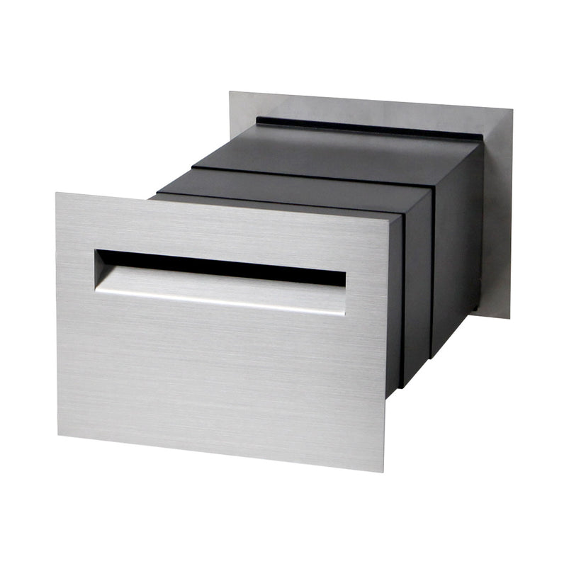 Chelsea Brick Letterbox - Stainless Steel