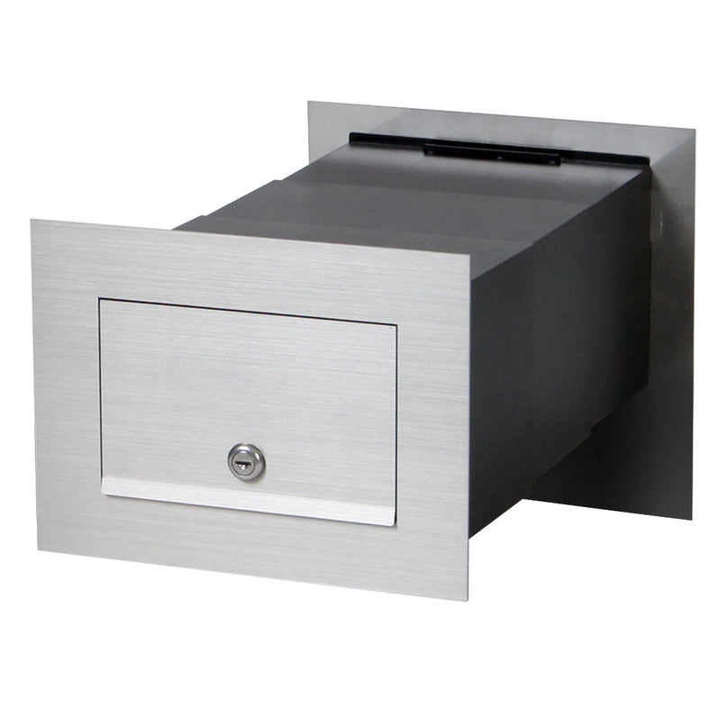 Mayfair Brick Letterbox - Stainless Steel