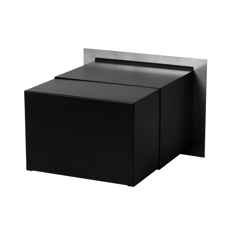 Chelsea Brick Front Open Letterbox - Stainless Steel