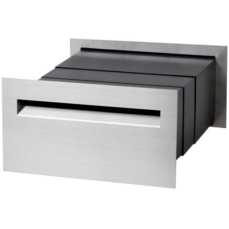 Palazzo A4 Brick Letterbox - Stainless Steel