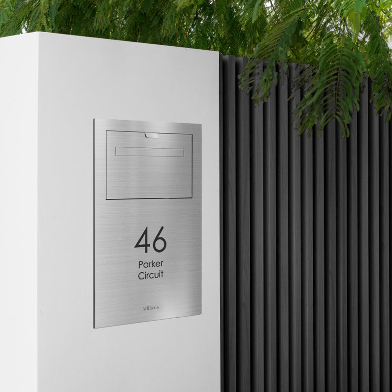 Custom Address Decal Sticker - Narrow