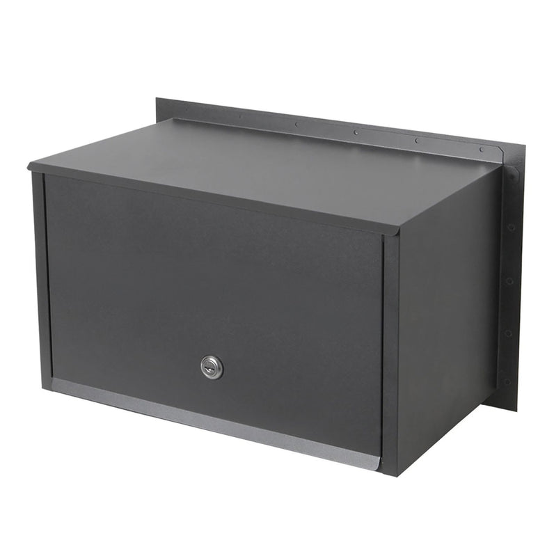 Palazzo Large A4 Fence Letterbox - Charcoal