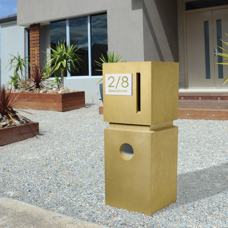 Ridge Pillar Letterbox