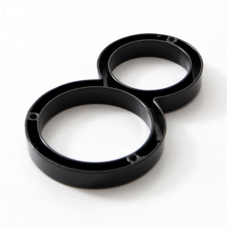 Stud Mount House Numbers 125mm - Black