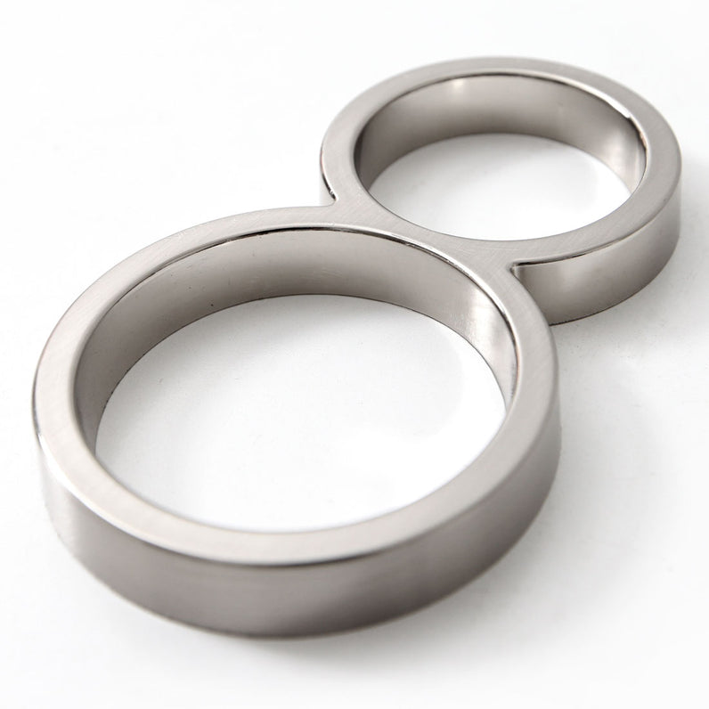 Stud Mount House Numbers 125mm - Silver