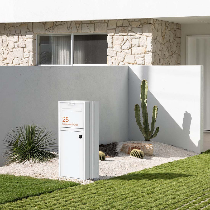 Custom Address Decal Sticker - Medium