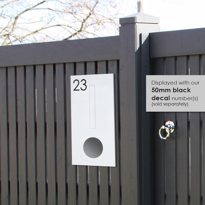 Amalfi Fence Letterbox