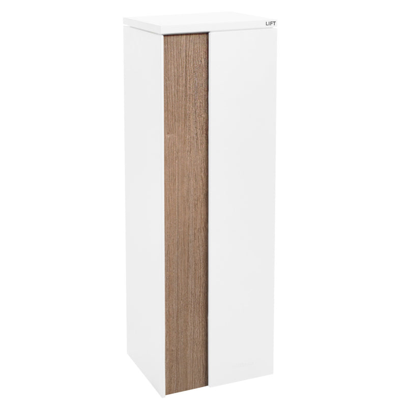 Ascot Parcel Pillar Letterbox - White