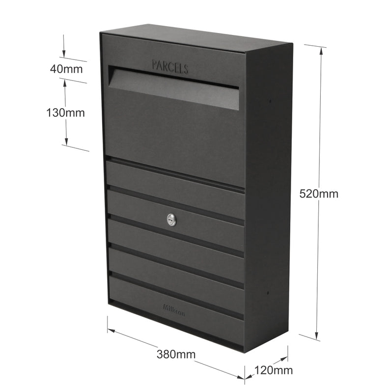 Florence Parcel Small Wall Mount Letterbox