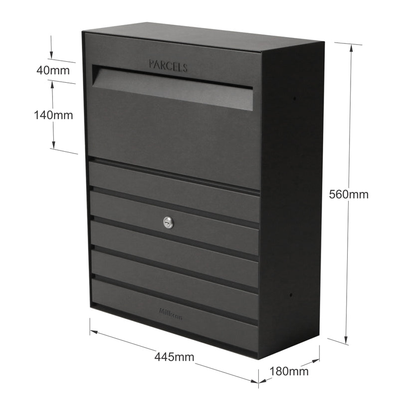 Florence Parcel Large Wall Mount Letterbox