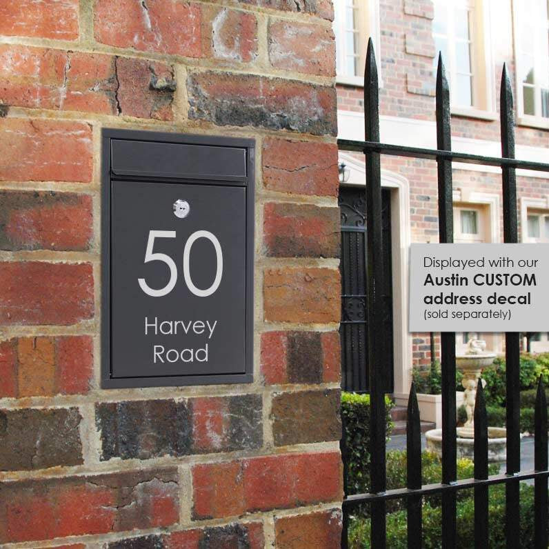 Custom Address Decal Sticker - Narrow