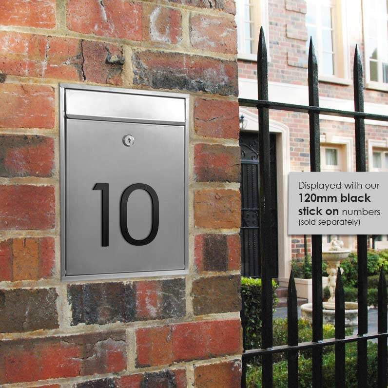 Tottenham Stainless Wall Mount Letterbox