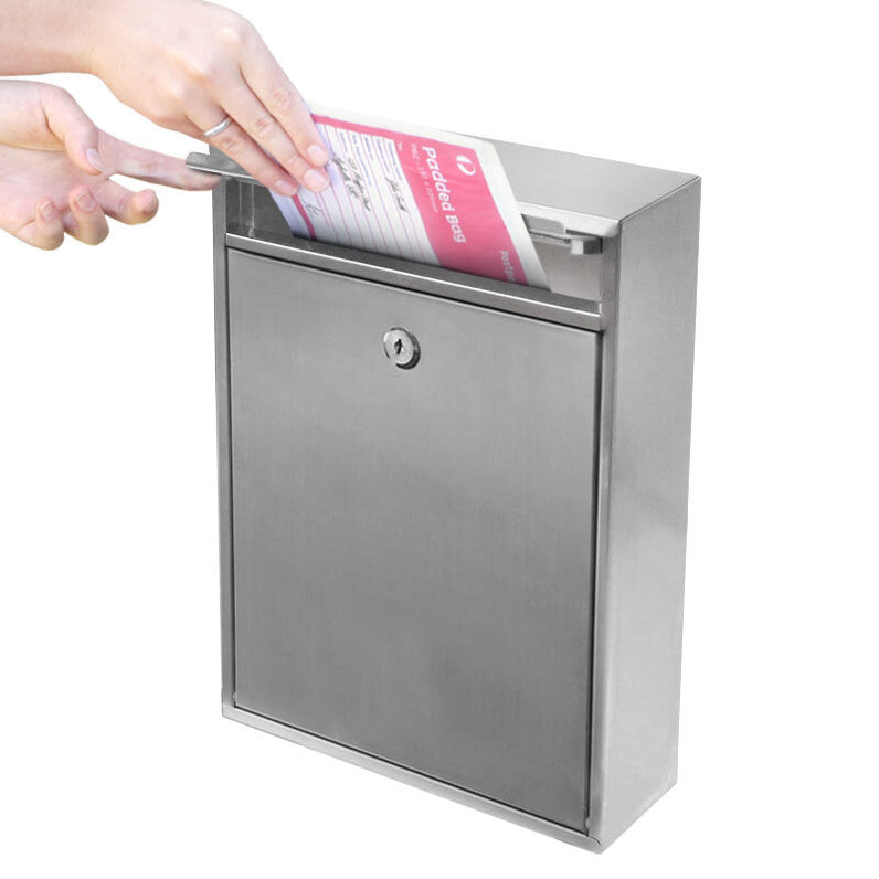 Tottenham Stainless Wall Mount Letterbox