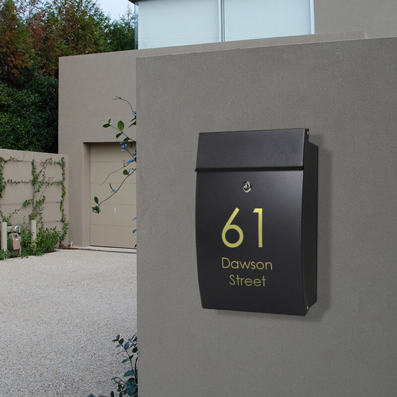 Custom Address Decal Sticker - Narrow