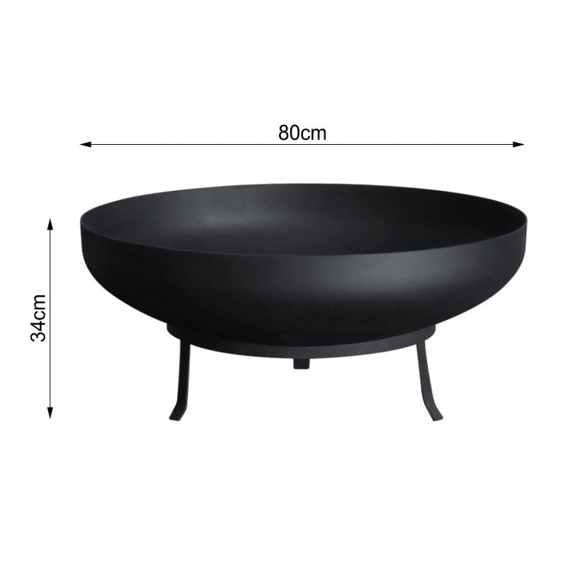 Atacama 80 Black Fire Pit