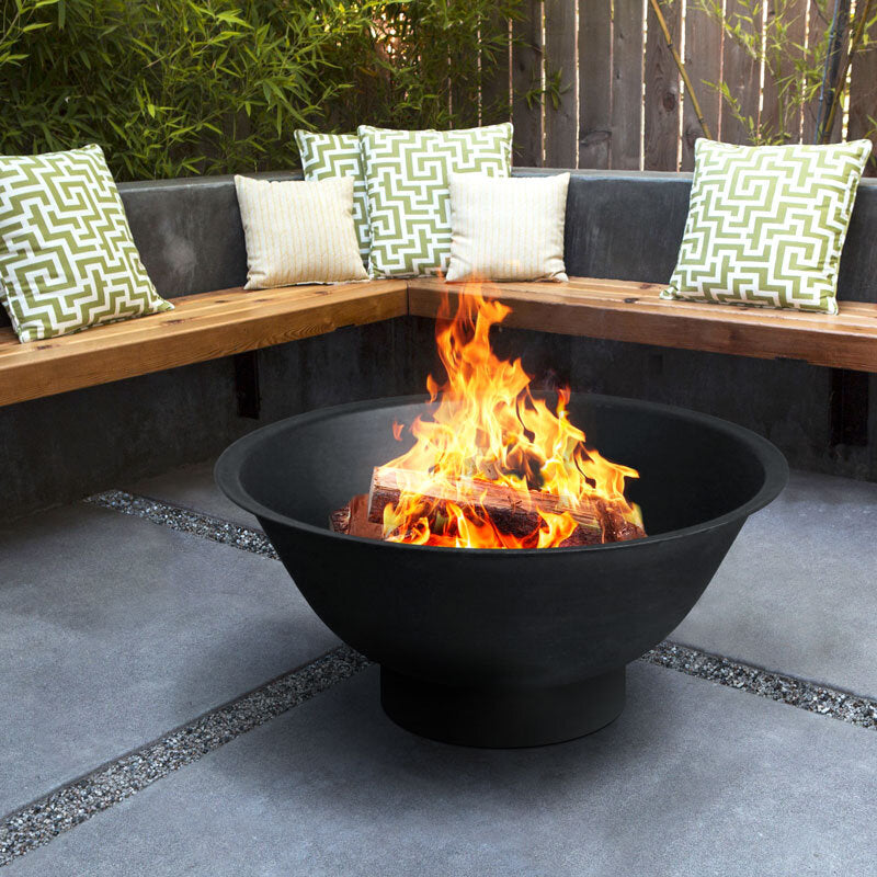 Dakota 80 Black Fire Pit
