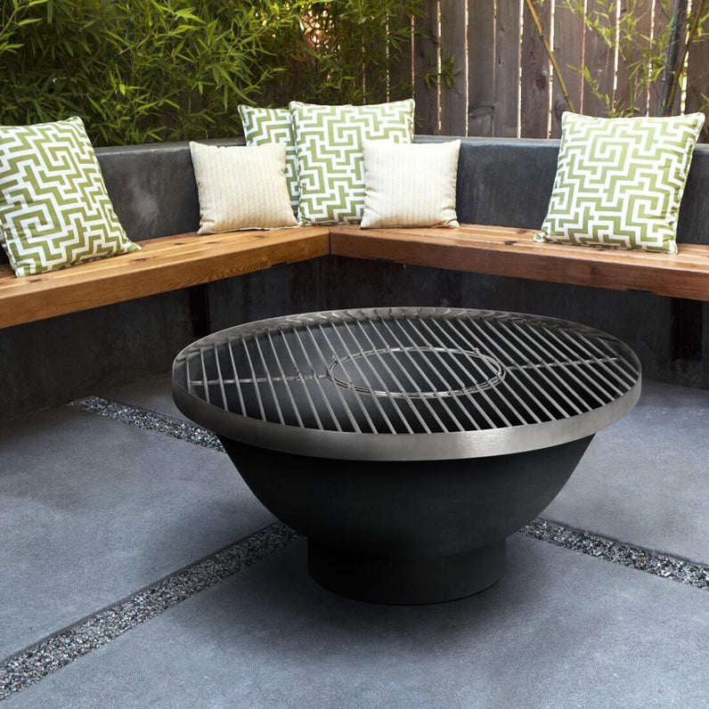 Fire Pit Stainless Steel Grill 70