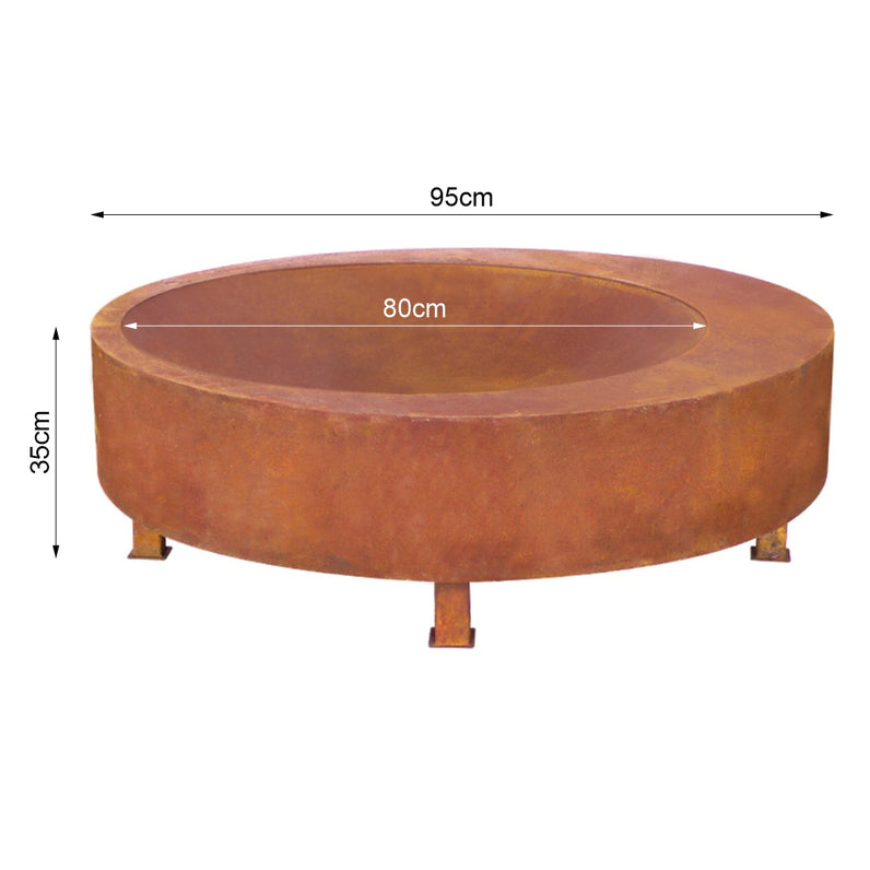 Montana 100 Rust Fire Pit