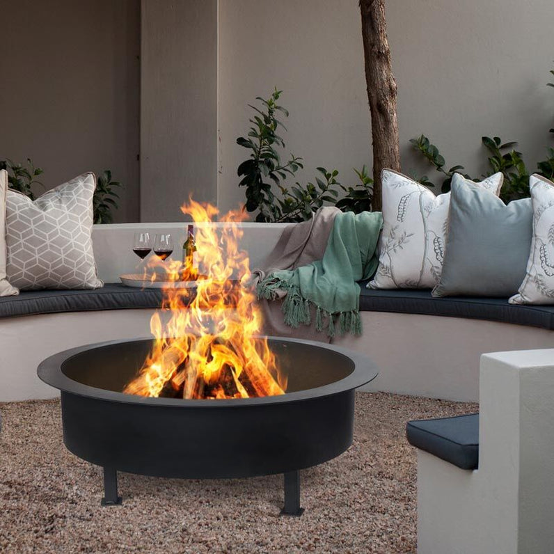 Kalahari 80 Black Fire Pit
