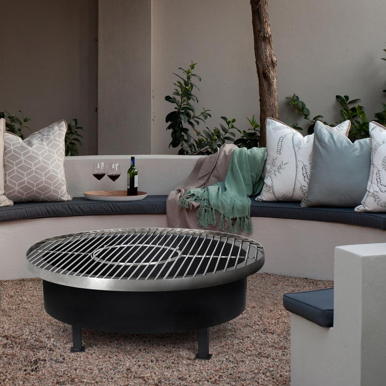 Fire Pit Stainless Steel Grill 100