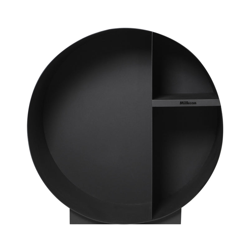 Round Firewood Storage - Black