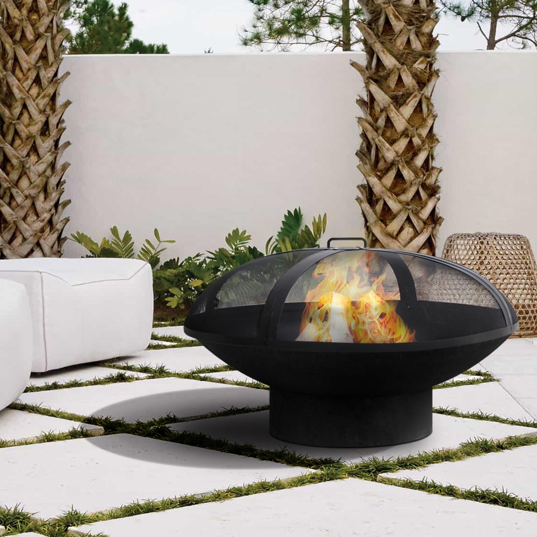 Fire Pit Ember Screen 80