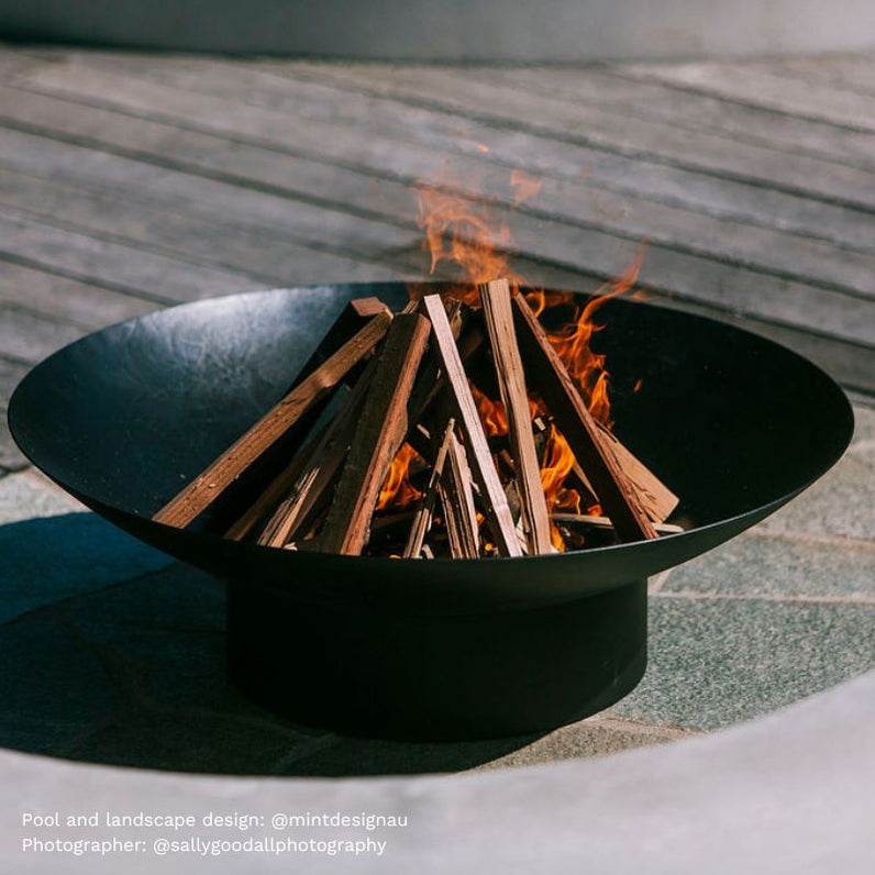 Tucson 90 Black Fire Pit