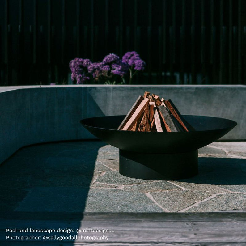 Tucson 90 Black Fire Pit