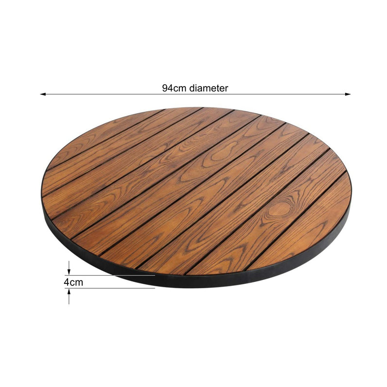 Fire Pit Timber Table 90